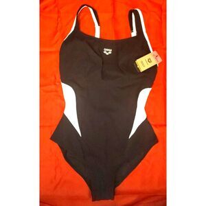 NWT Arena Shapewear Makimurax 1 Piece Size 14 size 40 Built-in Bra Swim Sports